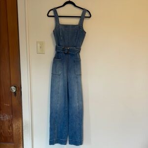 Women's Blue Denim Jumpsuit